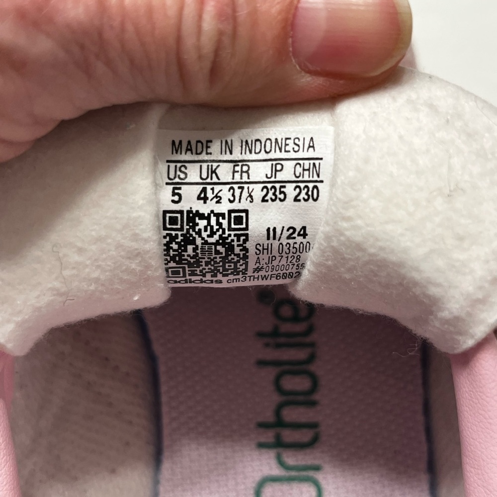 ADIDAS Clear Pink/Court Green/Bliss‎ Pink Gazelle Sneakers - Picture 7 of 7